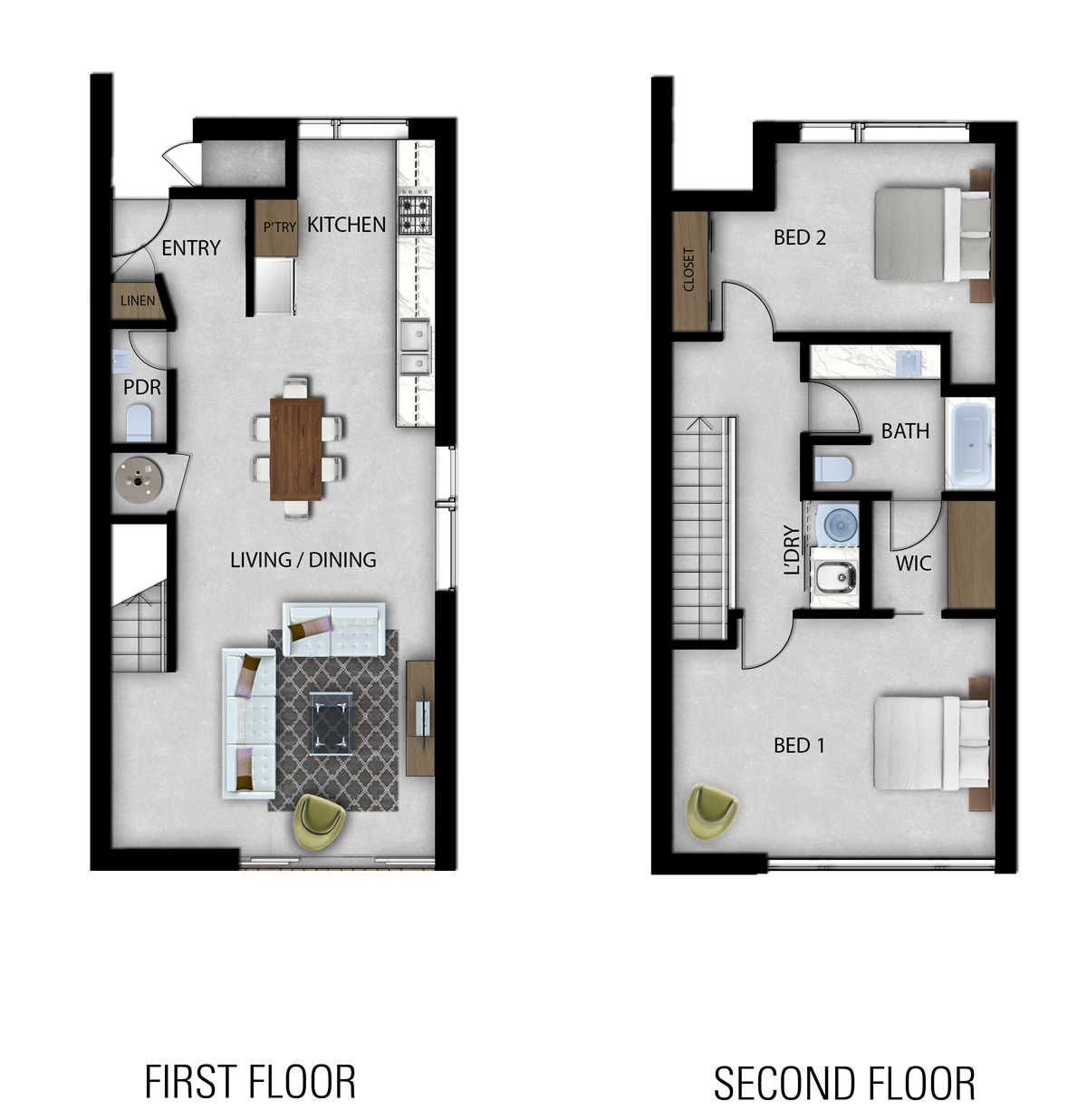 13 Townhomes Floor Plans Ideas Sukses